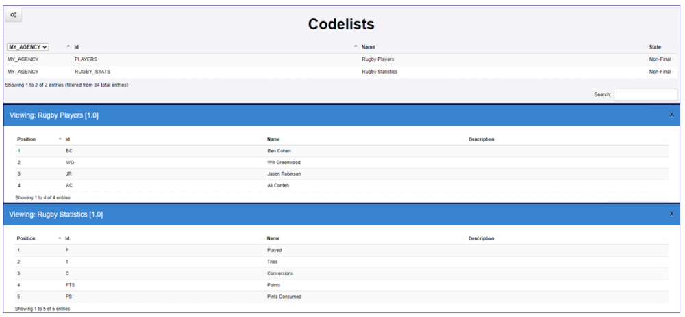 Creating Codelists to be used in the DSD
